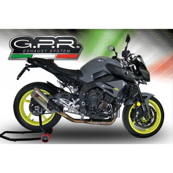 GPR Yamaha Mt-10 / Fj-10 2016/20 e4 Decat pipe manifold Decatalizzatore