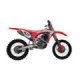 GPR Honda Crf 450 R 2020 Mx competition full line Pentacross Inox