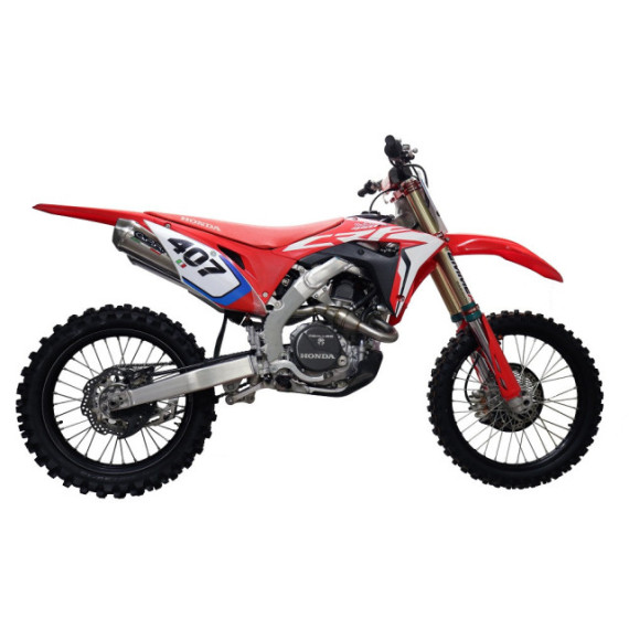 GPR Honda Crf 450 R 2020 Mx competition full line Pentacross Inox