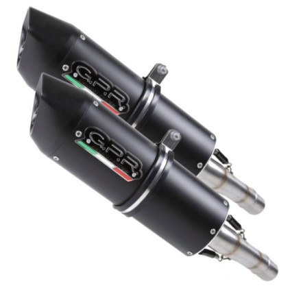 GPR Aprilia Etv Caponord 1000 Rally 2001/07 Pair EC-Approv. slip-on exhaust Furo