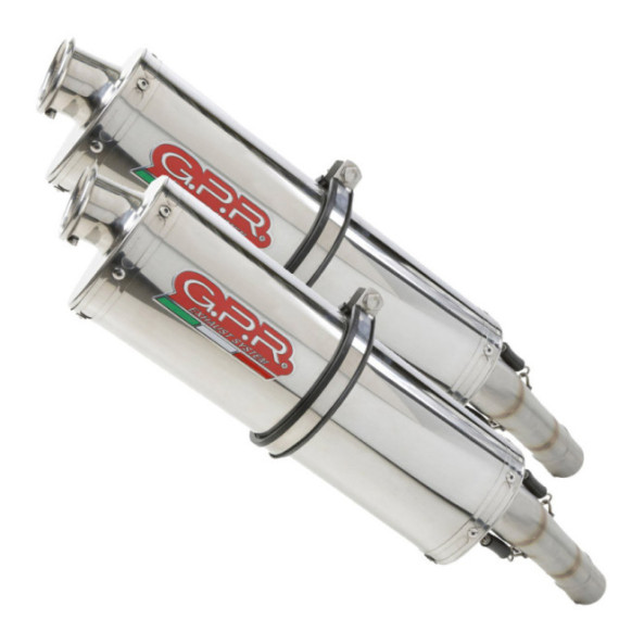 GPR Honda Crf 250 R 2006/07 Pair EC-Approv. slip-on exhaust Trioval