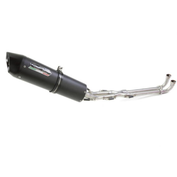 GPR Suzuki Burgman An 650 2002/12 EC-Approv. full line exhaust Furore Nero