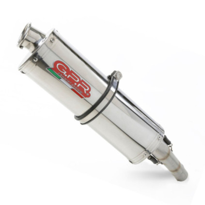 GPR Benelli Trk 502 2017/20 e4 EC-Approv. slip-on exhaust catalized Trioval