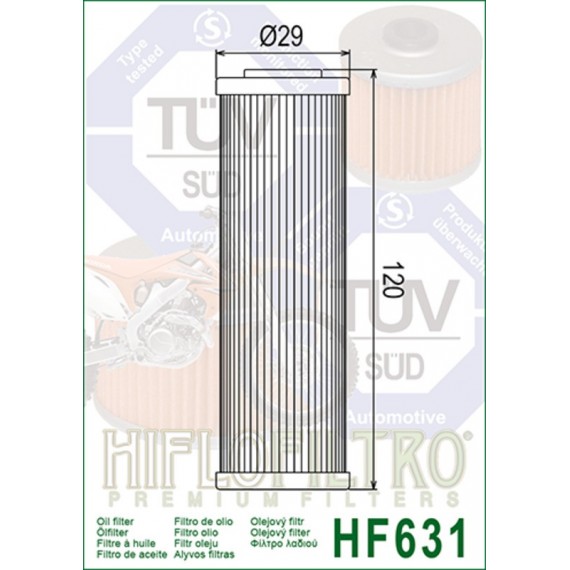 HiFlo oil filter HF631