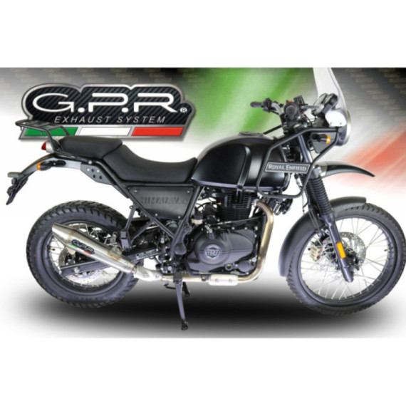 GPR Royal Enfield Classic / Bullet Efi 500 2009/16 Racing slip-on exhaust Vintac