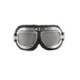 Grand Canyon Bikewear Leather Goggles Flyer Chrome Bended glasses