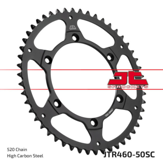 JT Rear Sprocket SC - Self Cleaning Lightweight Rear JTR460.50SC