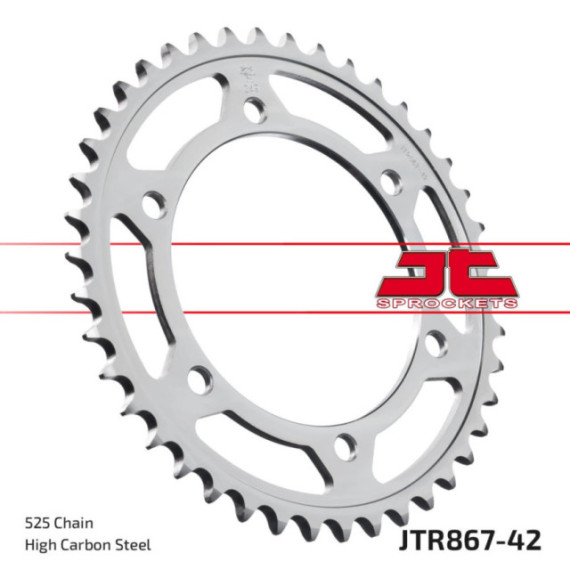 JT Rear Sprocket  JTR867.42