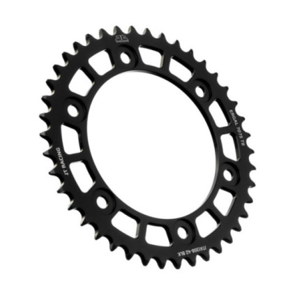 JT Rear Alu Sprocket 7075 T6 Black JTA1308.39BLK