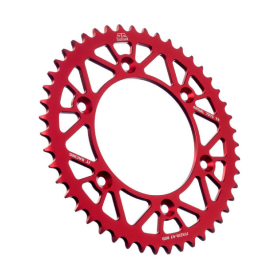 JT Rear Alu Sprocket 7075 T6 Red JTA210.47RED