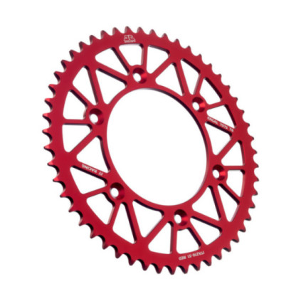 JT Rear Alu Sprocket 7075 T6 Red JTA210.51RED