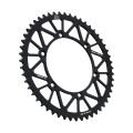 JT Rear Alu Sprocket 7075 T6 Black JTA460.52BLK