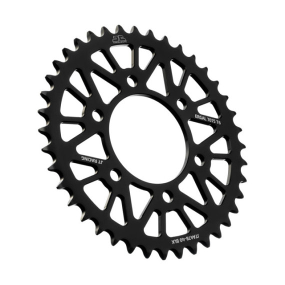 JT Rear Alu Sprocket 7075 T6 Black JTA478.40BLK