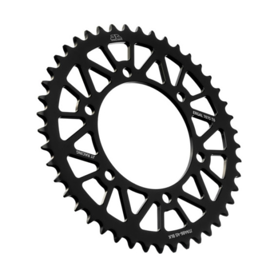 JT Rear Alu Sprocket 7075 T6 Black JTA486.45BLK