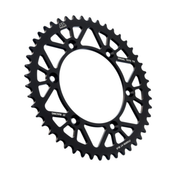 JT Rear Alu Sprocket 7075 T6 Black JTA808.46BLK