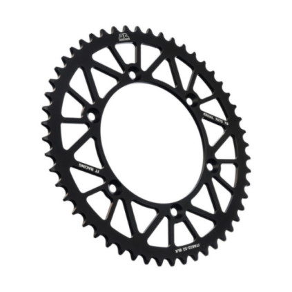 JT Rear Alu Sprocket 7075 T6 Black JTA822.52BLK