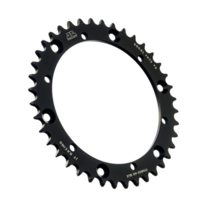 JT Rear Alu Sprocket 7075 T6 Black JTA853.40BLK