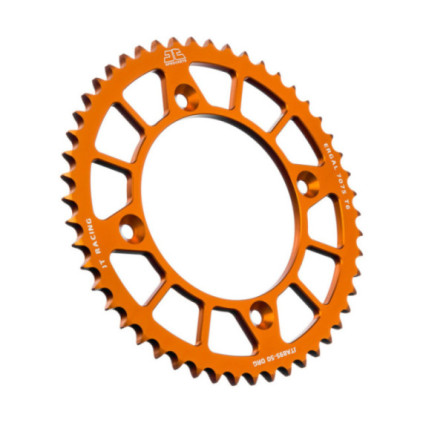 JT Rear Alu Sprocket 7075 T6 Orange JTA895.50ORG