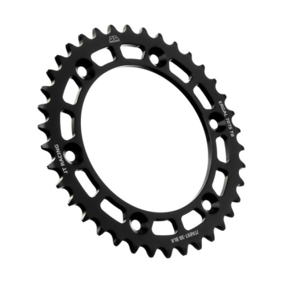 JT Rear Alu Sprocket 7075 T6 Black JTA897.38BLK