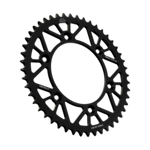 JT Rear Alu Sprocket 7075 T6 Black JTA897.47BLK