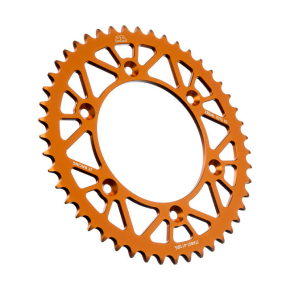 JT Rear Alu Sprocket 7075 T6 Orange JTA897.47ORG