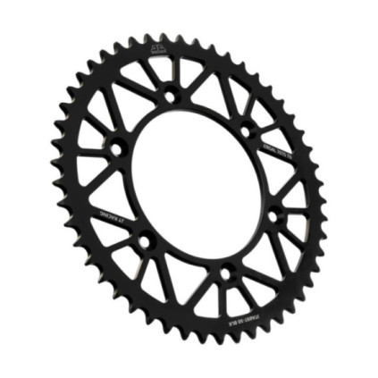 JT Rear Alu Sprocket 7075 T6 Black JTA897.50BLK