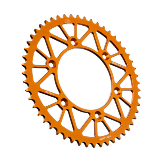 JT Rear Alu Sprocket 7075 T6 Orange JTA897.52ORG