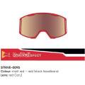 Spect Red Bull Strive MX Goggles Single lens Red/Black red