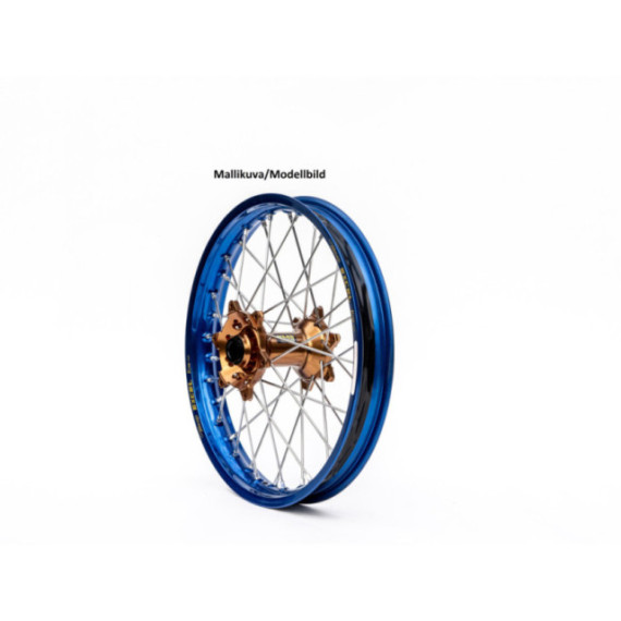 Haan wheel YZF450 09- 19-2,15 BLUE RIM/POLISHED ALLOY HUB