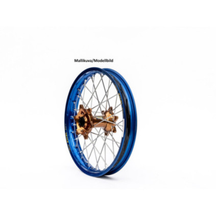 Haan wheel YZF450 09- 19-2,15 BLUE RIM/POLISHED ALLOY HUB