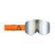 AMOQ MX Goggles Vision Magnetic Orange-Black - Silver Mirror