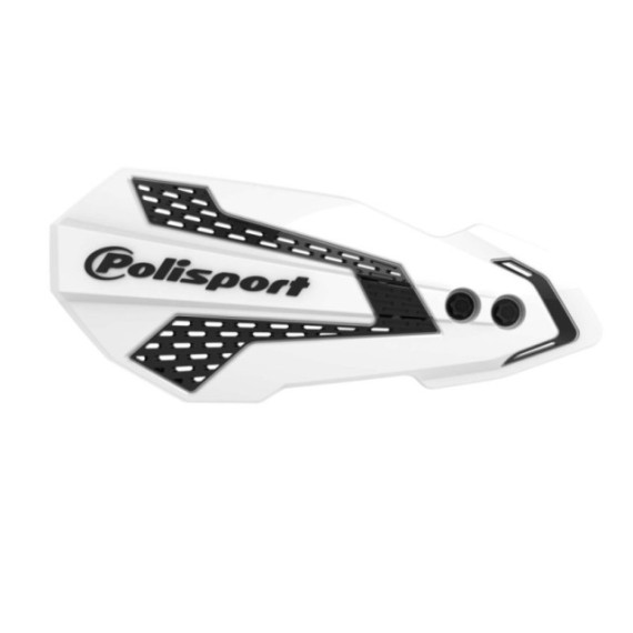 Polisport MX Flow handguard YZ/YZF/WR 08-21 WHITE/BLACK (16)