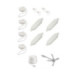 Qvarken Mooring kit Small 10mm white