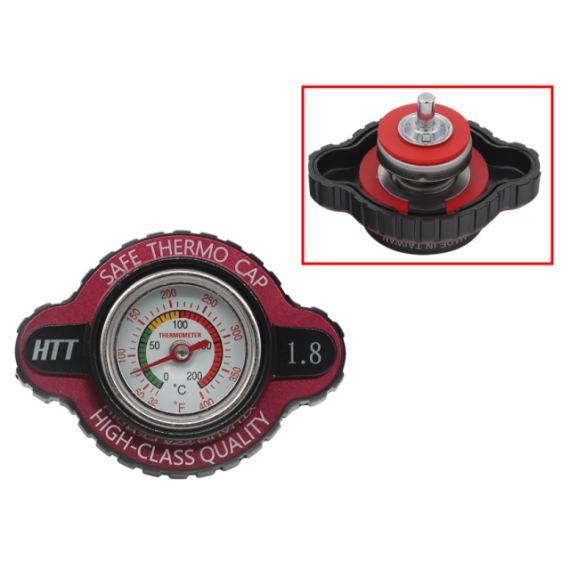 Sixty5 Radiator Cap with temp cauge 1.8bar Ho/Ka/Su/Ya