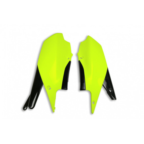 UFO Side panels YZF250 19- ,YZ450F 18- Fluo Yellow DFLU