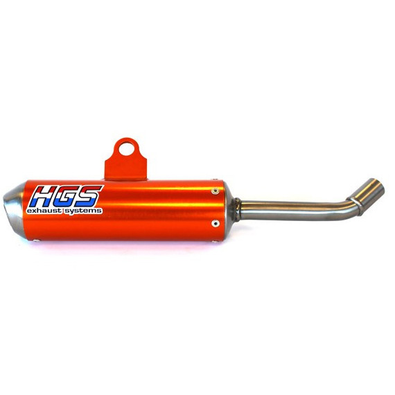 HGS Silencer 2T Racing KTM85 2018-, TC85 2018- Orange