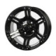 BSK Wheel 15x7 4/110 4+3 Black