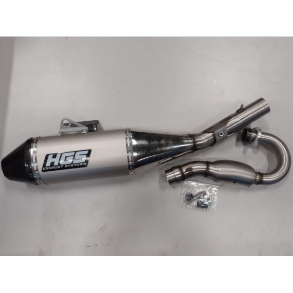 HGS Exhaustsystem 4T complete CRF250 22- Red silencer New design