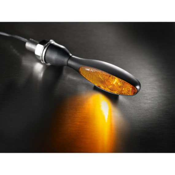 Kellermann micro 1000® Halogen black with yellow glass