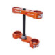 Scar Triple Clamps - Ktm Offset:22mm Orange color