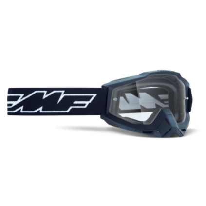 FMF POWERBOMB Goggle Rocket Black - Clear Lens