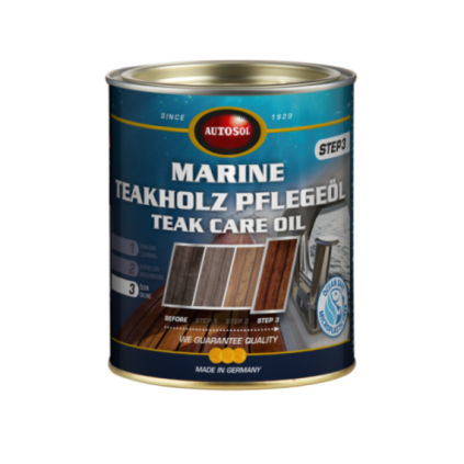 Autosol Marine Teak Care Oil can 750ml