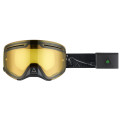 AMOQ Vision Vent+ Magnetic Goggles HEATED Blackout - Yellow