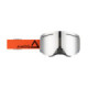 AMOQ Vision Vent+ Magnetic Goggles Orange-Black - Silver Mirror