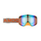 AMOQ Vision Vent+ Magnetic Goggles Gray/Orange - Gold Mirror