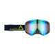 AMOQ Vision Vent+ Magnetic Goggles Black-HiVis - Gold Mirror