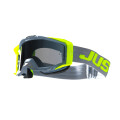 Just1 Goggle Iris 2.0 Logo Grey - Yellow Fluo Mirror Silver Lens 