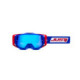 Just1 Goggle Iris 2.0 Suit Blue - Red - White Mirror Blue Lens 