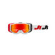 Just1 Goggle Iris 2.0 Racer Black - Red - White Mirror Red Lens 