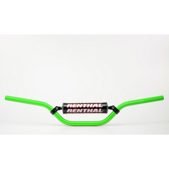 Renthal Handlebar+Pad 784 YZ85 02-.. CRF150 07-.. Mini Racer Green